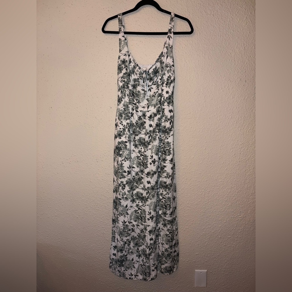 Floral Print Maxi Dress